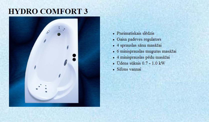 Hydro Comfort 3