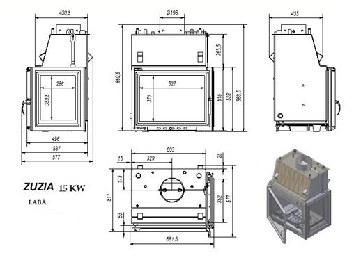 ZUZIA 15KW LABĀ PUSE KC